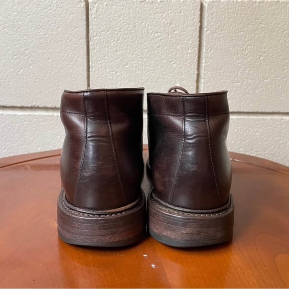 Frye Men’s Murray Chocolate Leather Ankle Chukka Boots | US 9 - Picture 2 of 6